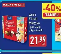 ALDI Czekoladki waniliowe E. Wedel Ptasie Mleczko oferta
