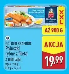 ALDI Paluszki rybne z fileta mintaja Golden Seafood oferta