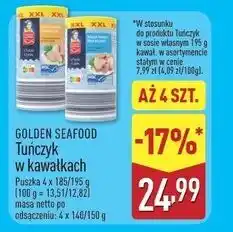 ALDI Tuńczyk jednolity w oleju Golden Seafood oferta