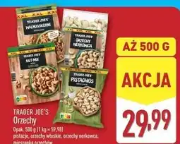 ALDI Mieszanka orzechów nut-mix Trader Joe's oferta