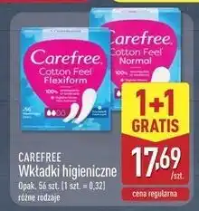 ALDI Wkładki cotton flexiform Carefree oferta