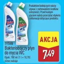 ALDI Żel do wc bakteriobójczy niebieski Tytan Wc oferta