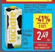 ALDI Mleko 2% Łaciate oferta