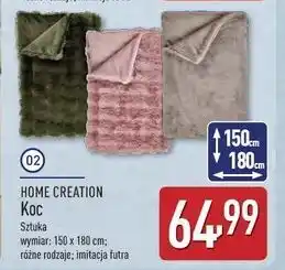 ALDI Koc sherpa 150 x 180 cm Home Creation oferta