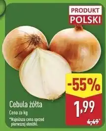 ALDI Cebula żółta polska oferta