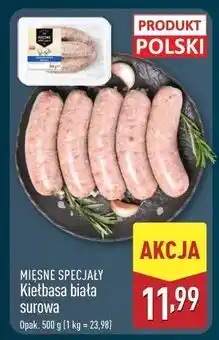 ALDI Kiełbaski białe surowe Mięsne Specjały Zawsze Świeże (Aldi) oferta