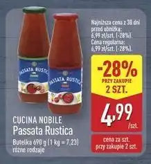 ALDI Passata z bazylią Cucina Nobile oferta