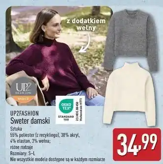 ALDI Sweter damski s-l Up2Fashion oferta