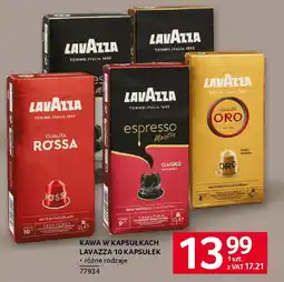 Selgros Kawa w kapsułkach lavazza 10 kapsułek oferta