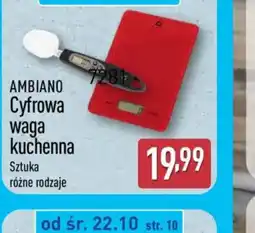 ALDI Cyfrowa waga kuchenna Ambiano oferta