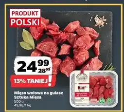 Netto Mięso wołowe na gulasz Sztuka Mięsa Produkt Polski oferta