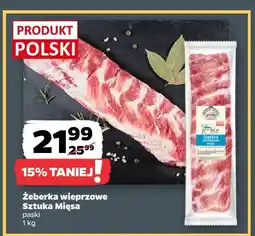 Netto Żeberka wieprzowe Sztuka Mięsa Produkt Polski oferta