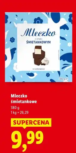 Lidl Mleczko śmietankowe w czekoladzie Lidl oferta
