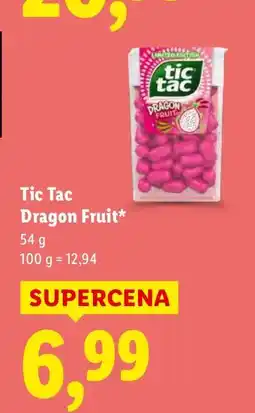 Lidl Drażetki Dragon Fruit Tic Tac oferta