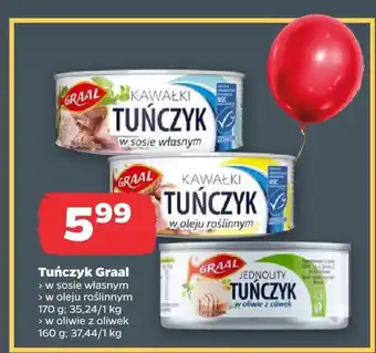 Netto Konserwa tuńczyk Graal oferta