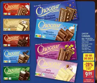 ALDI Czekolada śmietankowa z migdałami Choceur oferta