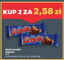 Netto Wafel Grześki Goplana oferta