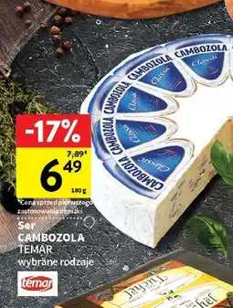 Intermarche Ser Cambozola Temar wybrane rodzaje oferta