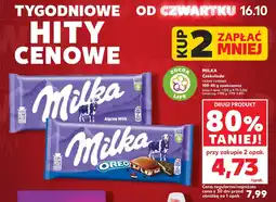 Kaufland Czekolada Milka Alpine Milk oferta