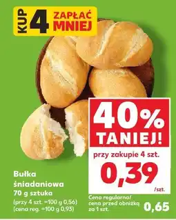 Kaufland Bułka śniadaniowa Kaufland oferta