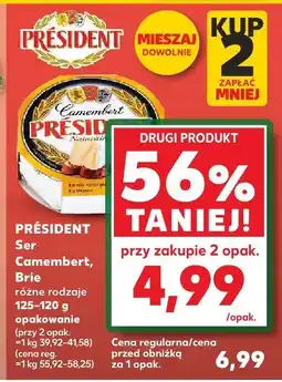 Kaufland Ser Camembert, Brie President oferta