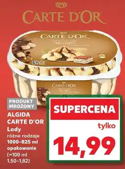 Kaufland Lody Carte d'Or Algida oferta