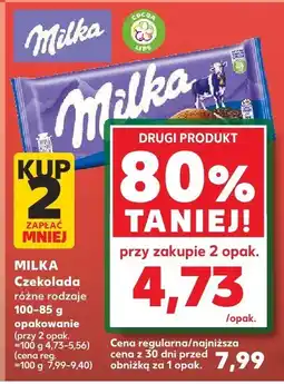 Kaufland Czekolada Milka oferta