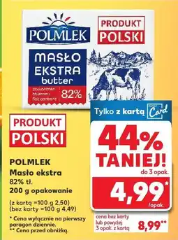 Kaufland Masło ekstra Polmlek oferta