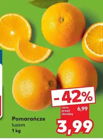 Kaufland Pomarańcze Kaufland oferta