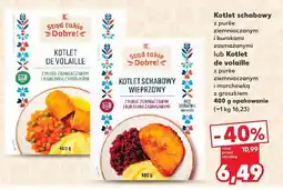 Kaufland Kotlet schabowy z purée ziemniaczanym Stąd Takie Dobre oferta