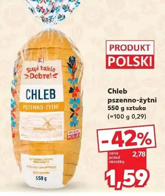 Kaufland Chleb pszenno-żytni Stąd Takie Dobre oferta