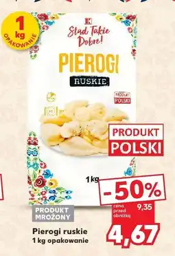 Kaufland Pierogi ruskie Stąd Takie Dobre oferta