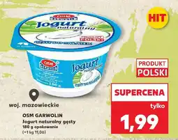 Kaufland Jogurt naturalny gęsty OSM Garwolin oferta