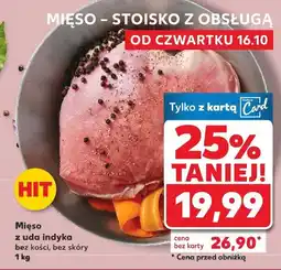 Kaufland Mięso z uda indyka bez kości, bez skóry Kaufland oferta