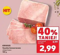 Kaufland Szynka konserwowa eksportowa Krakus oferta