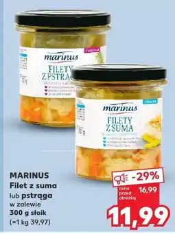 Kaufland Filet z suma lub pstrąga w zalewie Marinus oferta