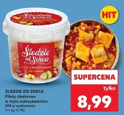 Kaufland Filety śledziowe w stylu meksykańskim Śledzie od serca oferta
