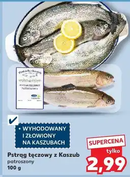 Kaufland Pstrąg tęczowy z Kaszub patroszony Kaufland oferta