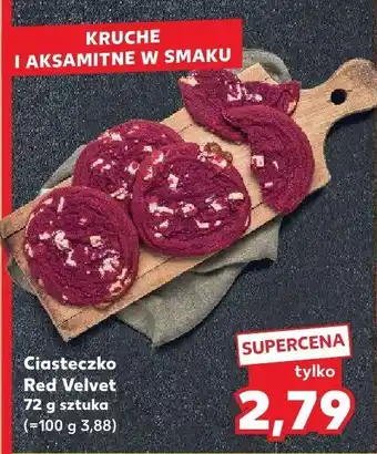 Kaufland Ciasteczko Red Velvet 72g Kaufland oferta