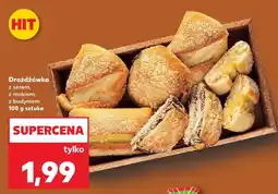 Kaufland Drożdżówka z serem/makiem/budyniem 100g Kaufland oferta