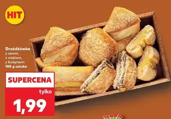 Kaufland Drożdżówka z serem/makiem/budyniem 100g Kaufland oferta