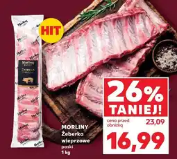 Kaufland Żeberka wieprzowe Morliny oferta