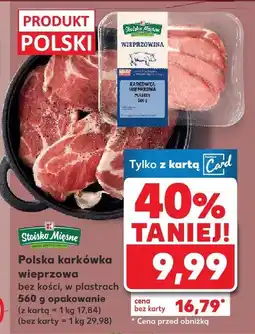 Kaufland Karkówka wieprzowa polska Słodkie Mięsne oferta