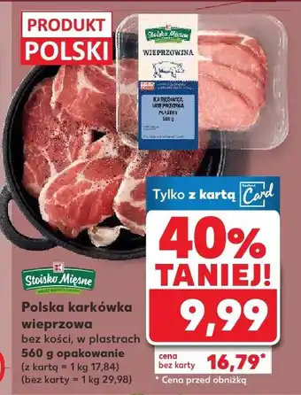 Kaufland Karkówka wieprzowa polska Słodkie Mięsne oferta