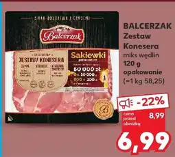 Kaufland Zestaw Konesera miks wędlin Balcerzak oferta