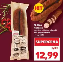 Kaufland Kiełbasa z gęsiną, z filetem z kaczki Sława oferta