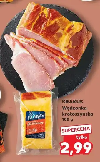 Kaufland Wędzonka krotoszyńska Krakus oferta