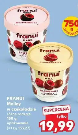 Kaufland Maliny w czekoladzie Franui oferta