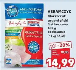 Kaufland Morszczuk argentyński filet bez skóry Abramczyk oferta
