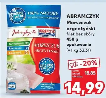Kaufland Morszczuk argentyński filet bez skóry Abramczyk oferta